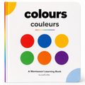 Colours / Couleurs — Un livre cartonné Montessori