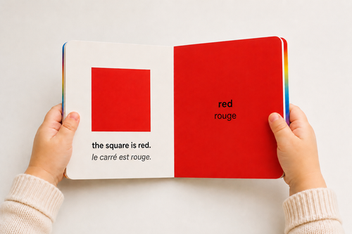Colours / Couleurs — A Montessori Board Book